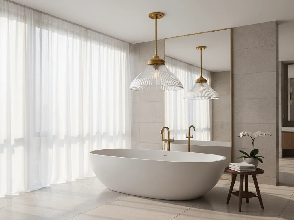 Bathroom remodeling contractor in El Dorado, El Dorado County - modern shower design and renovation by Oakwood Remodeling Group