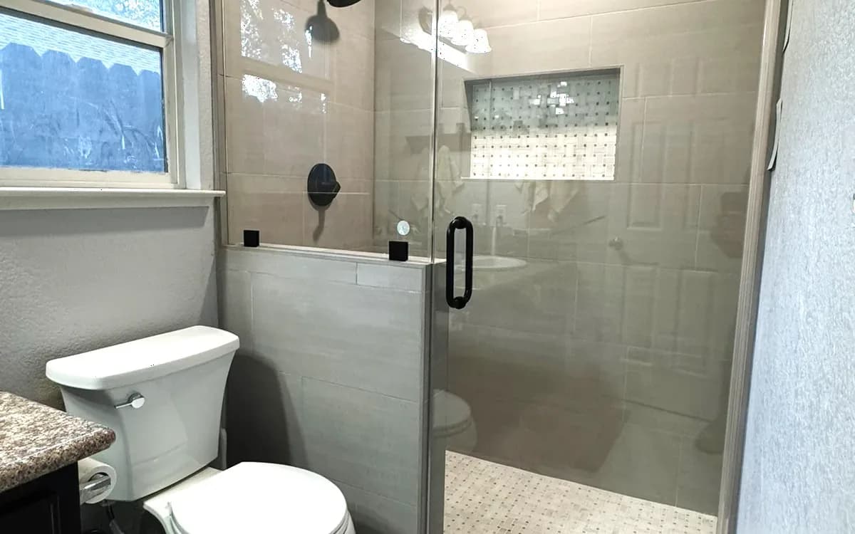 15 Modern Farmhouse Bathroom Ideas Beyond Subway Tile (2026) in Loomis - bathroom remodeling by Oakwood Remodeling Group Sacramento