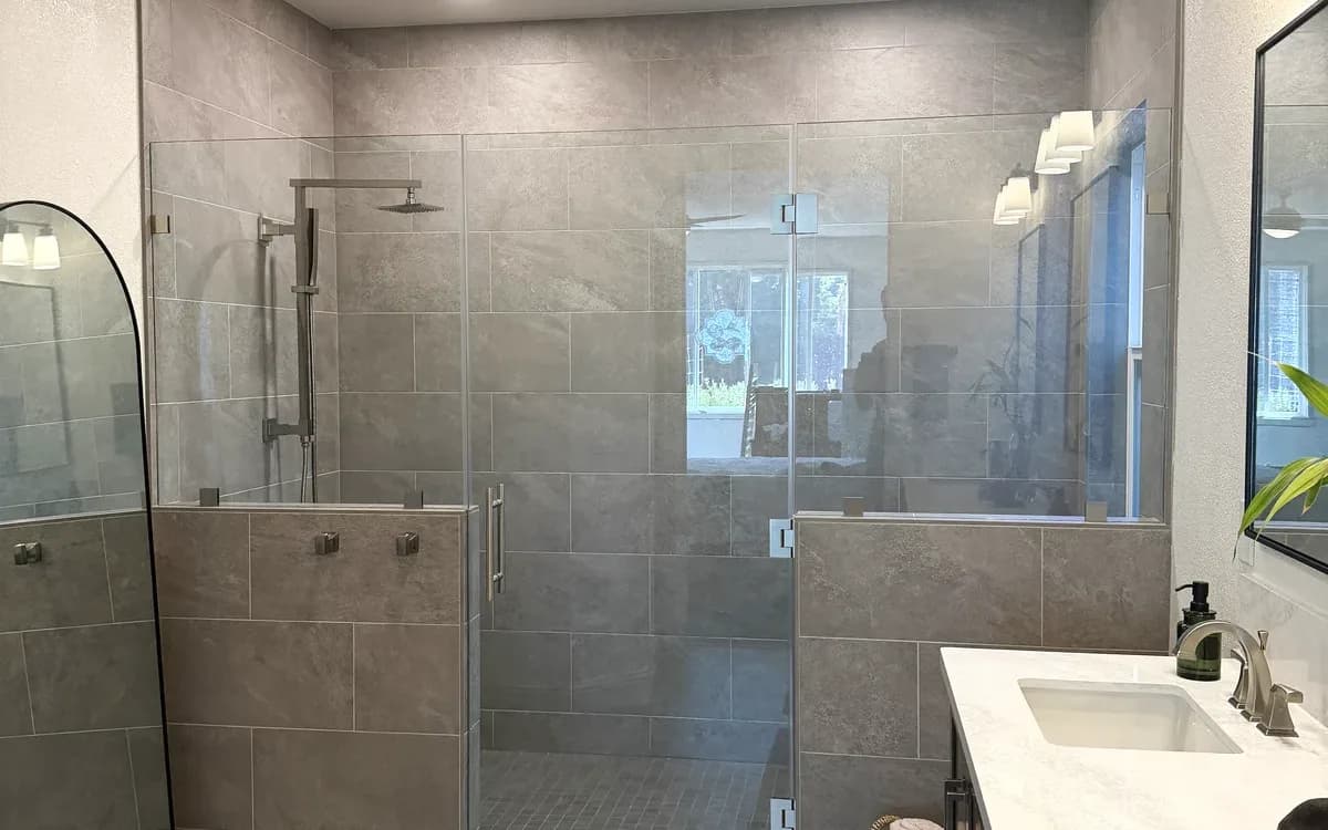 Professional master bathroom remodel in Sacramento and Placer County by Oakwood Remodeling Group - licensed and insured contractor
