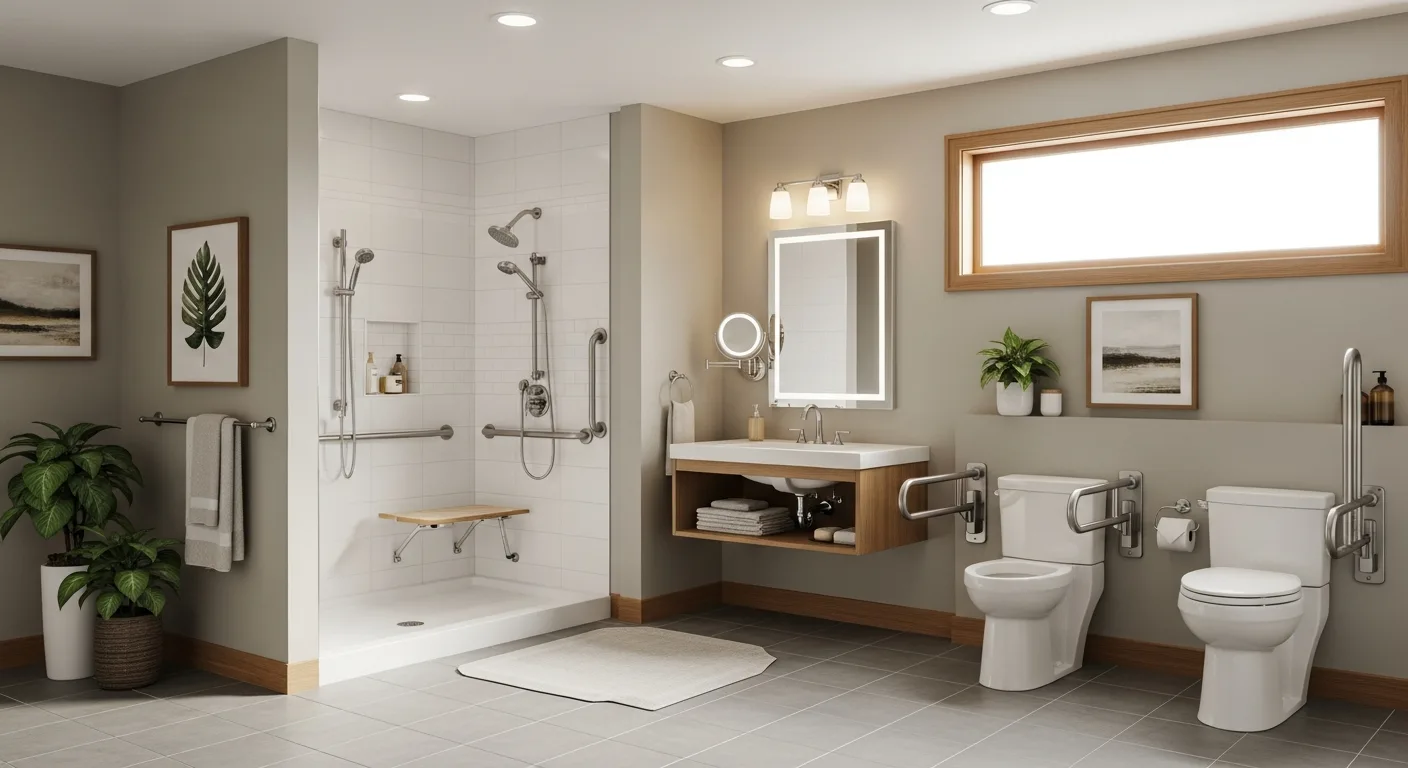 Universal Design Bathrooms: Beautiful Spaces That Work for Every Age ...